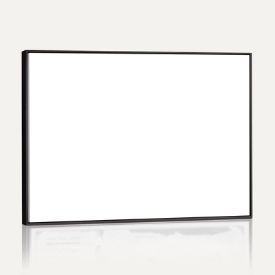 Black floating frame option