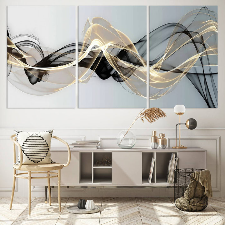 Modern Abstract Art Multi Panel Wall Art Canvas Print