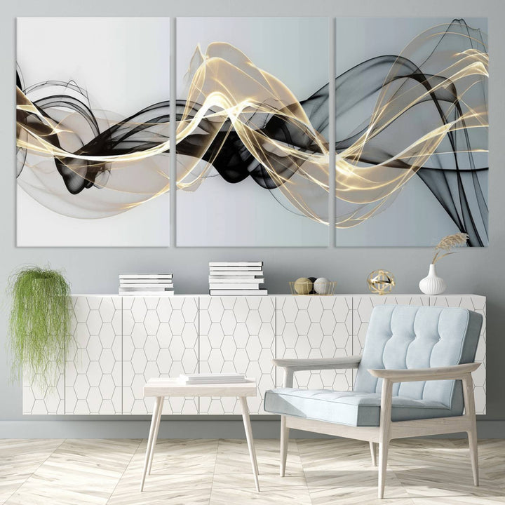 Modern Abstract Art Multi Panel Wall Art Canvas Print