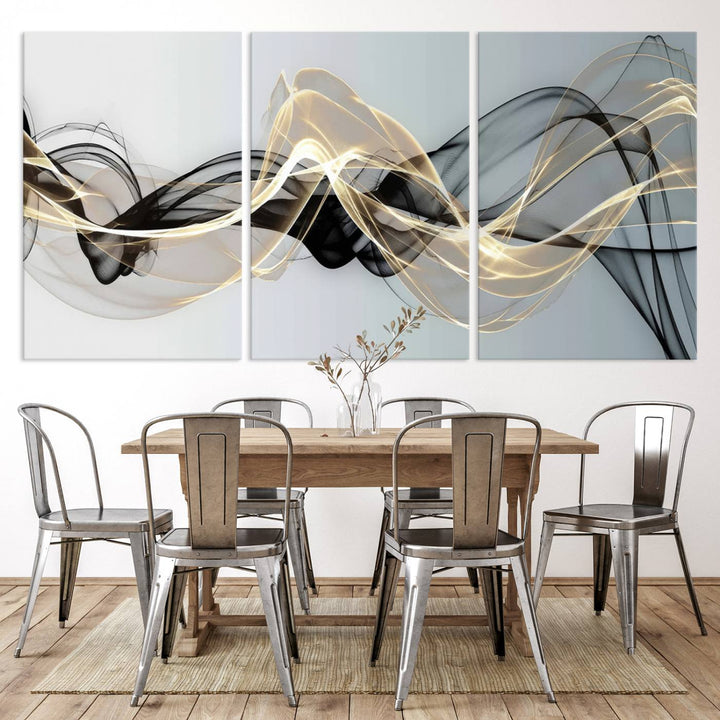 Modern Abstract Art Multi Panel Wall Art Canvas Print