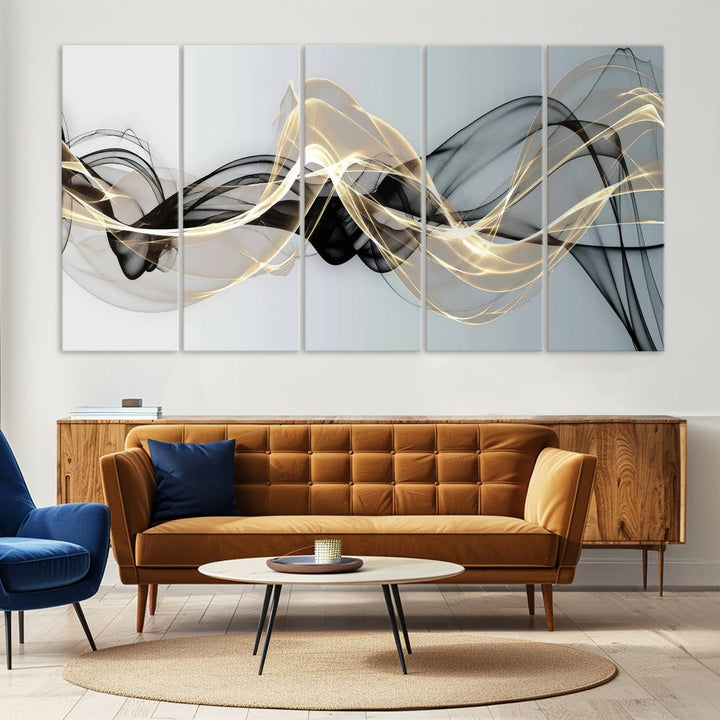 Modern Abstract Art Multi Panel Wall Art Canvas Print