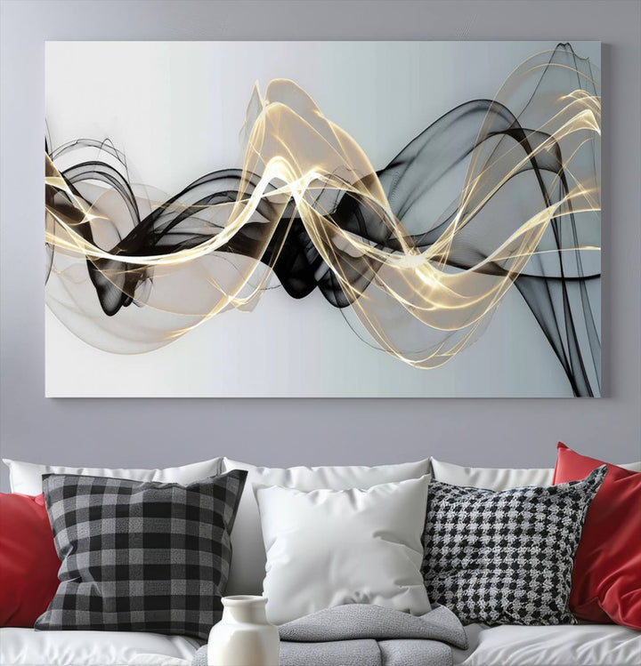 Modern Abstract Art Multi Panel Wall Art Canvas Print