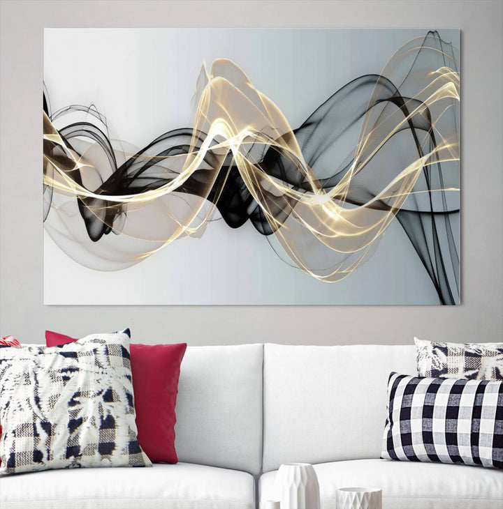 Modern Abstract Art Multi Panel Wall Art Canvas Print