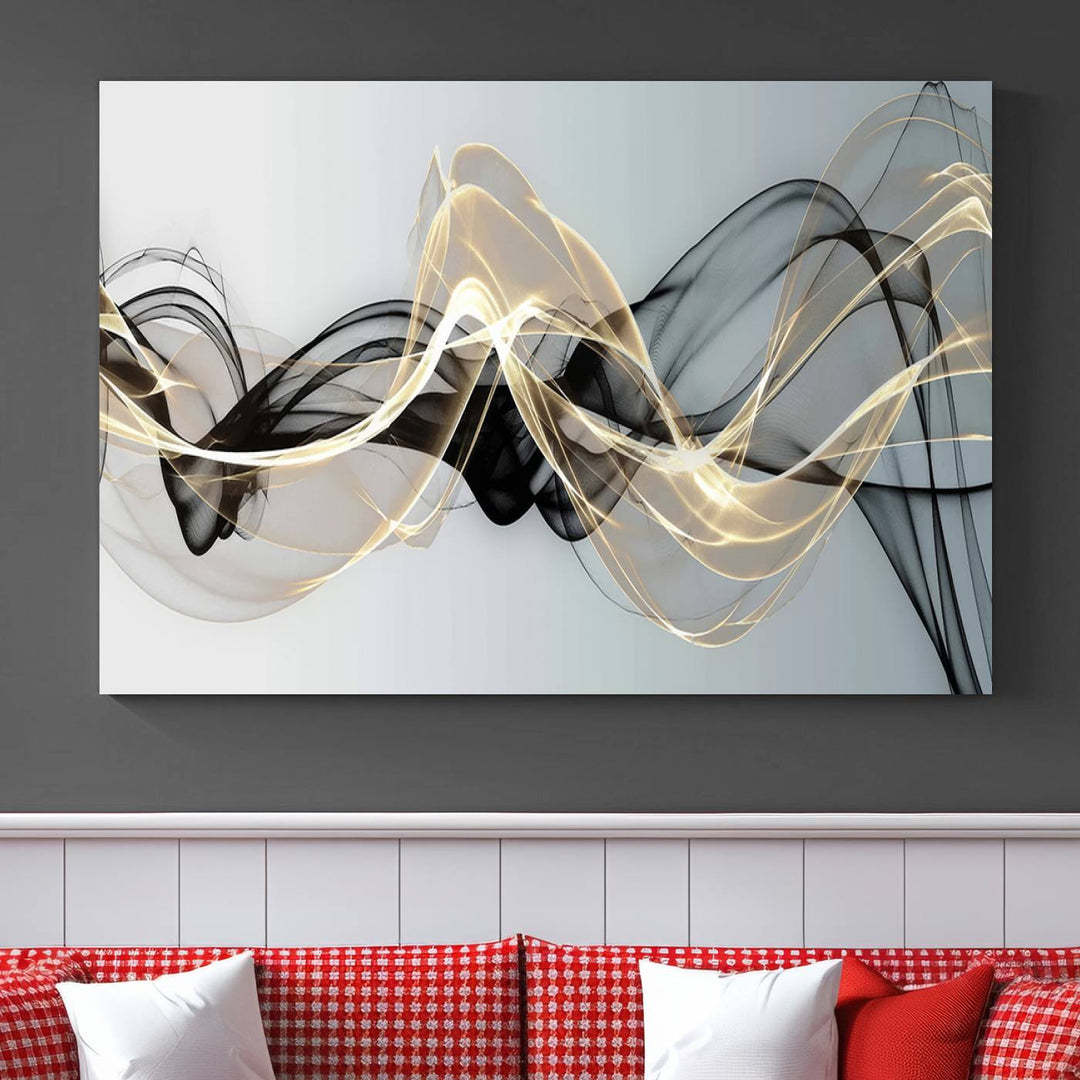 Modern Abstract Art Multi Panel Wall Art Canvas Print