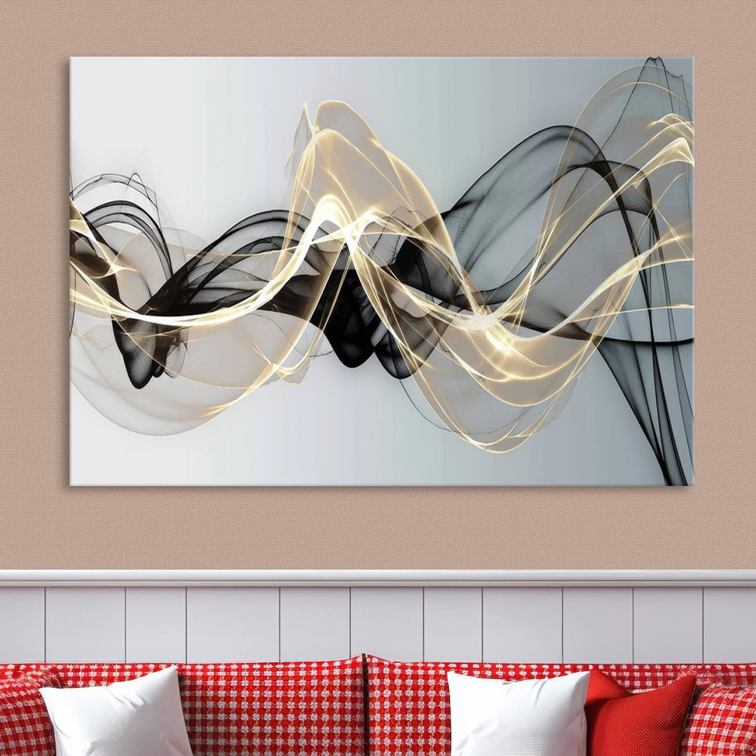 Modern Abstract Art Multi Panel Wall Art Canvas Print