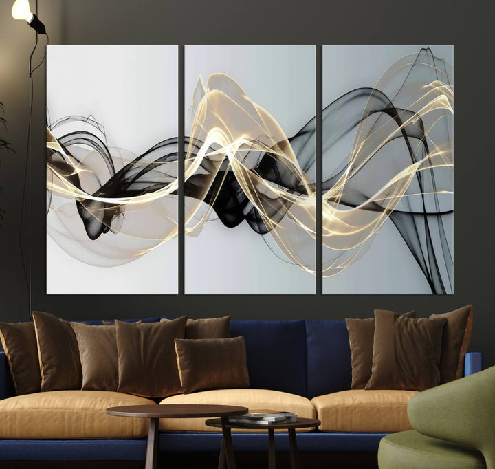 Modern Abstract Art Multi Panel Wall Art Canvas Print