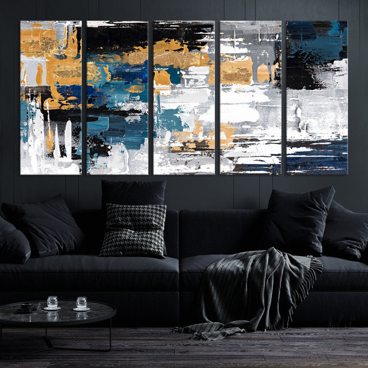 Abstract Wall Art Canvas Print