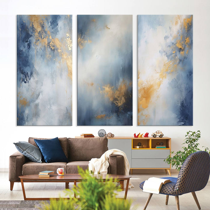 Modern Abstract Wall Art Canvas Print Set