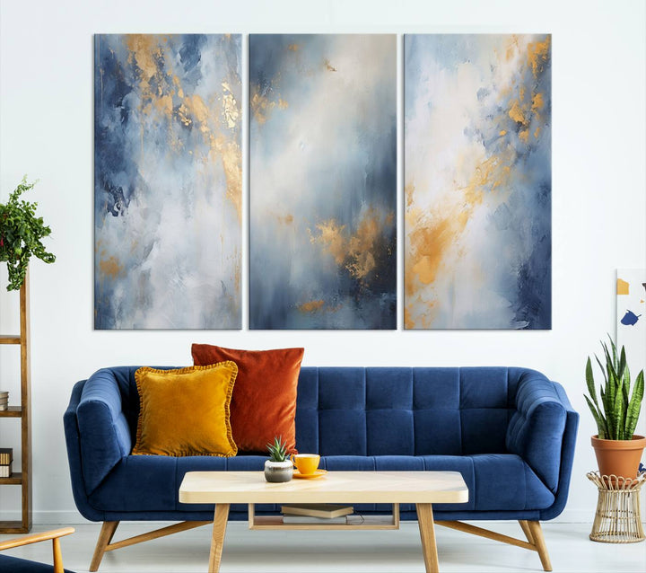 Modern Abstract Wall Art Canvas Print Set