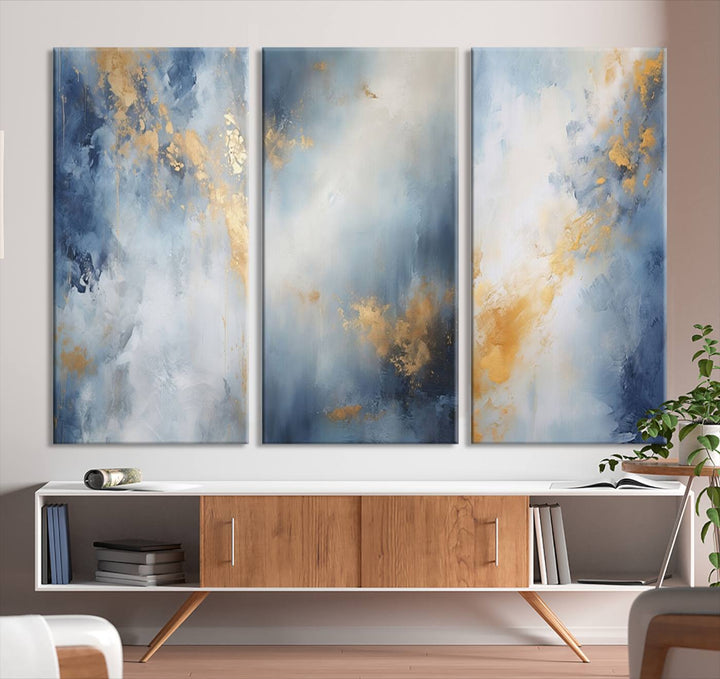 Modern Abstract Wall Art Canvas Print Set