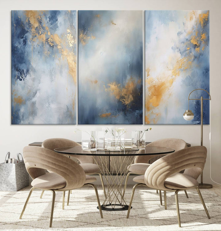 Modern Abstract Wall Art Canvas Print Set