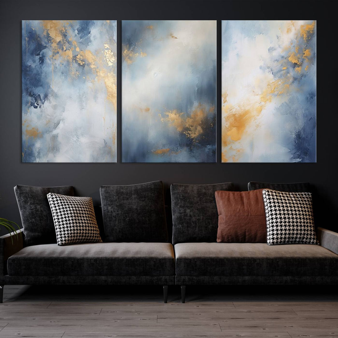 Modern Abstract Wall Art Canvas Print Set