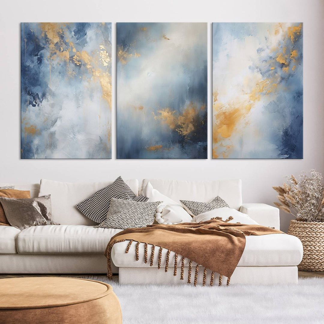 Modern Abstract Wall Art Canvas Print Set