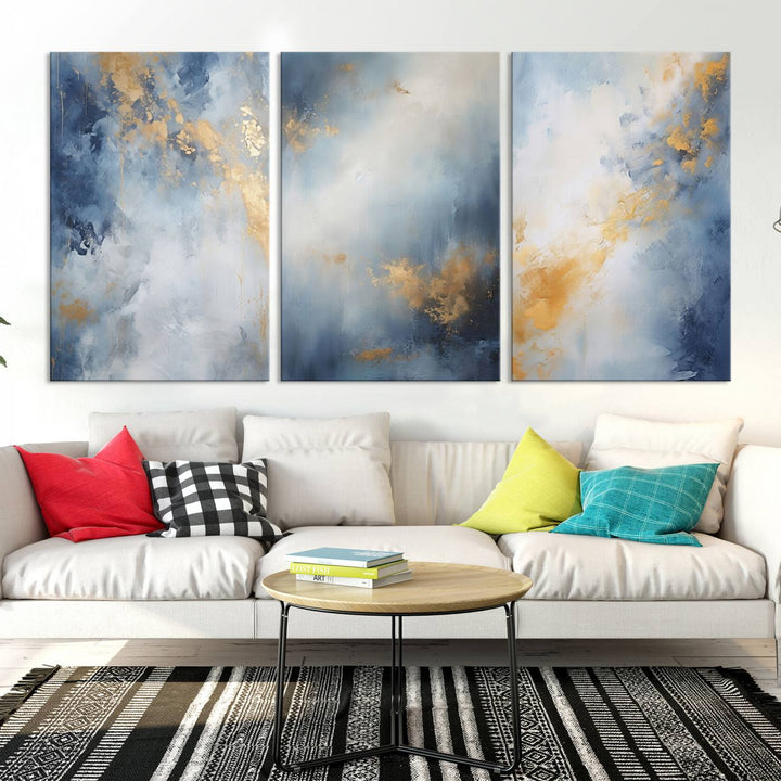 Modern Abstract Wall Art Canvas Print Set