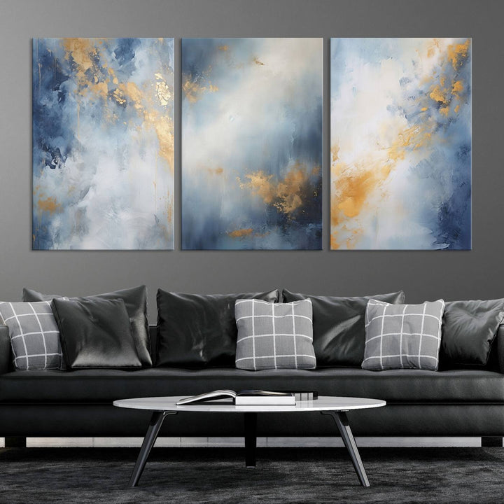 Modern Abstract Wall Art Canvas Print Set