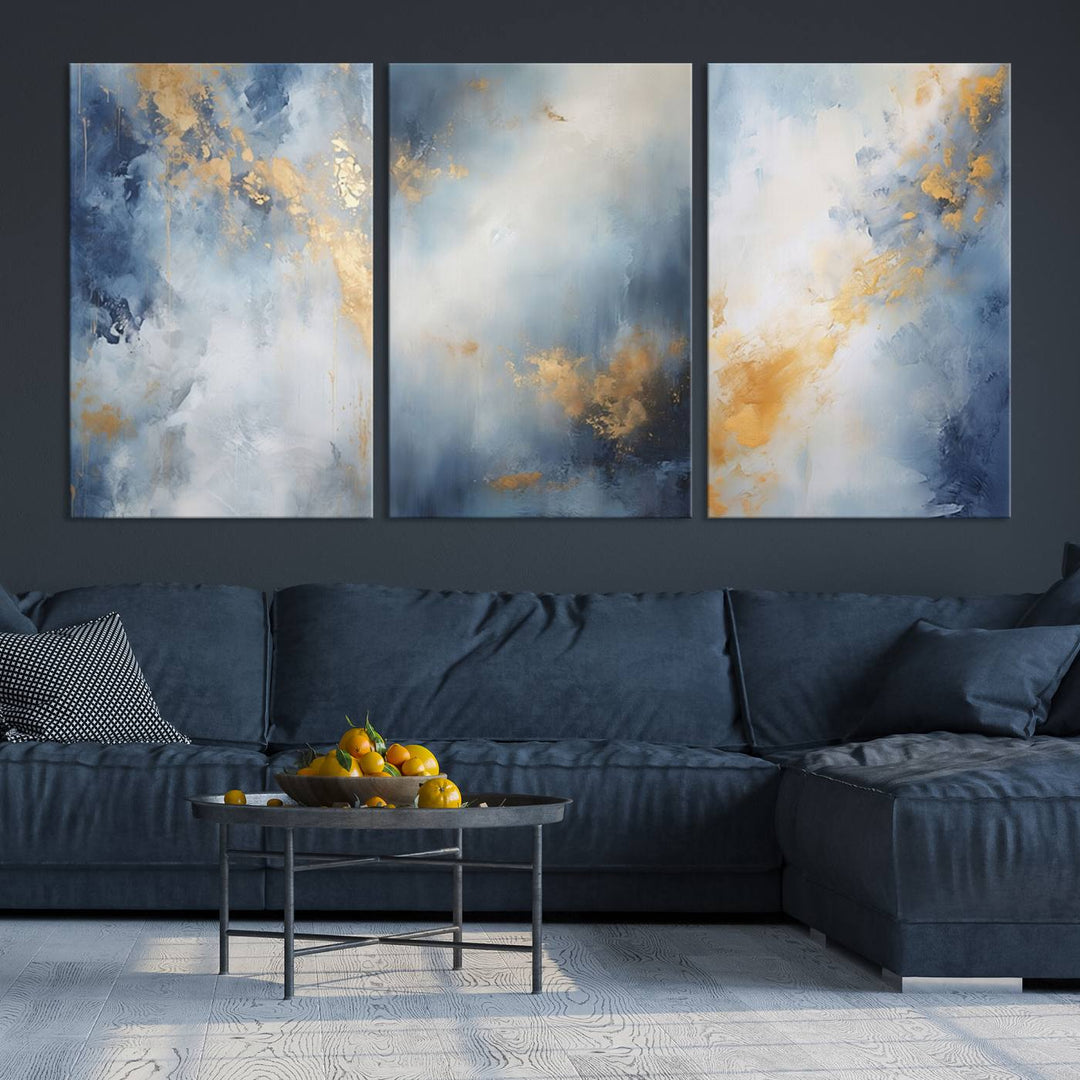 Modern Abstract Wall Art Canvas Print Set