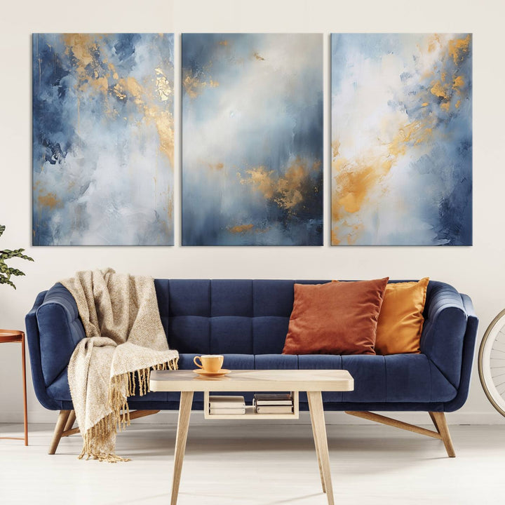 Modern Abstract Wall Art Canvas Print Set