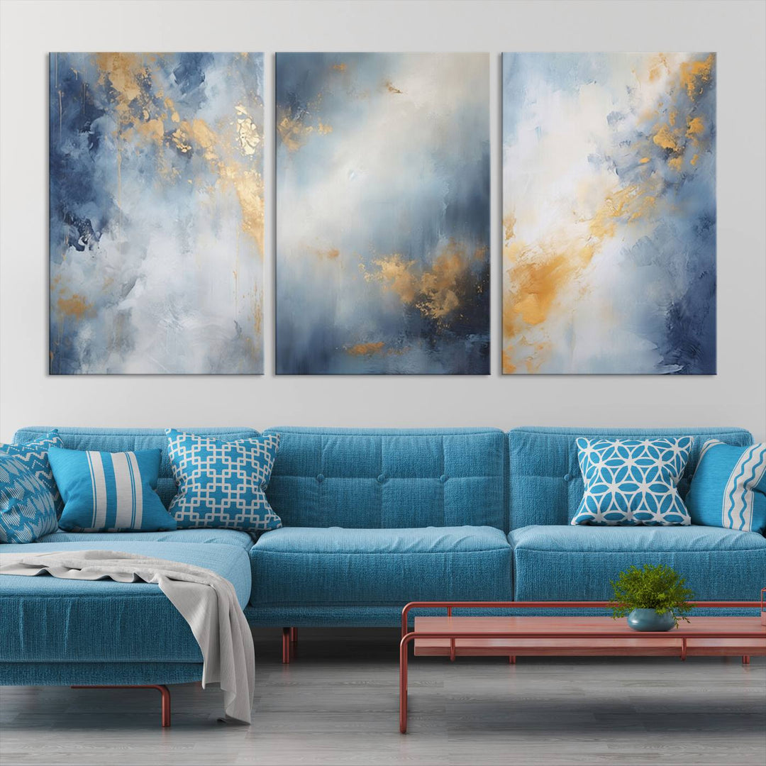 Modern Abstract Wall Art Canvas Print Set