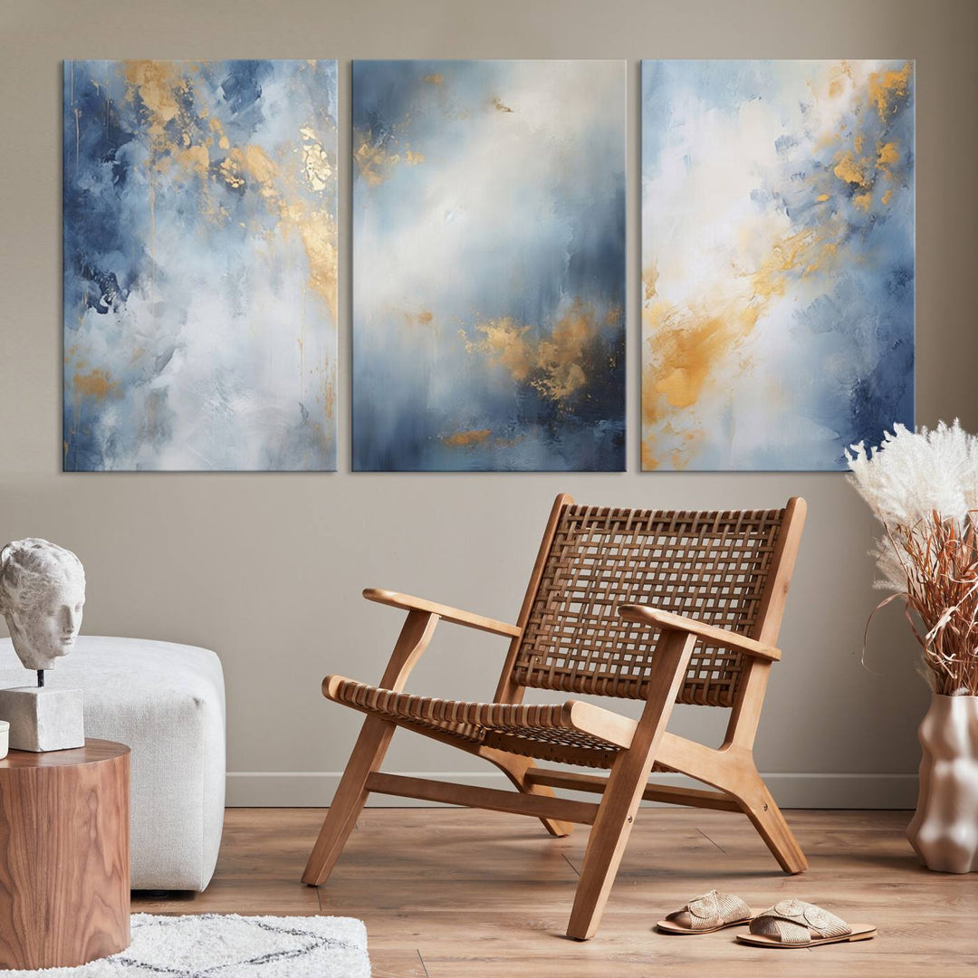 Modern Abstract Wall Art Canvas Print Set