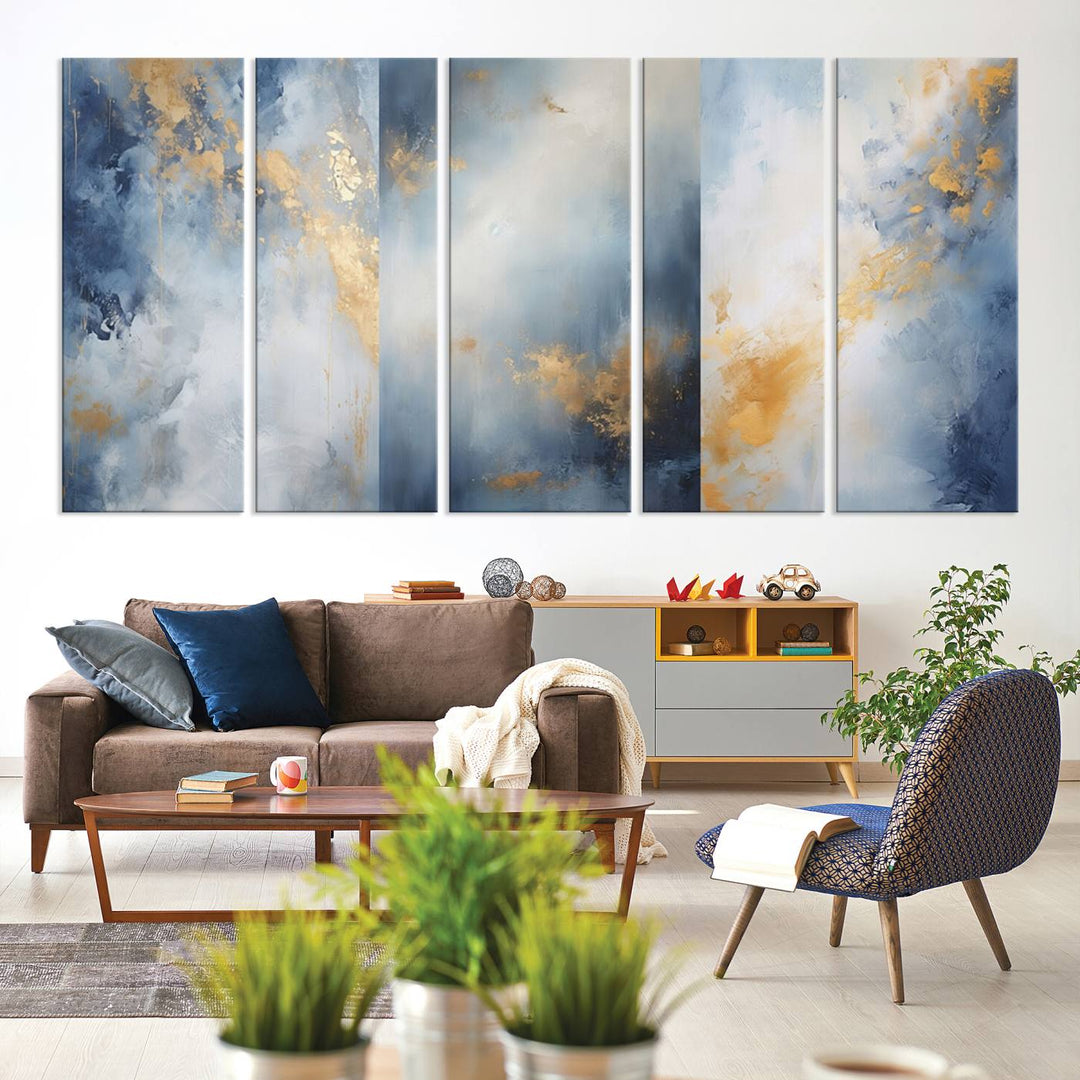 Modern Abstract Wall Art Canvas Print Set