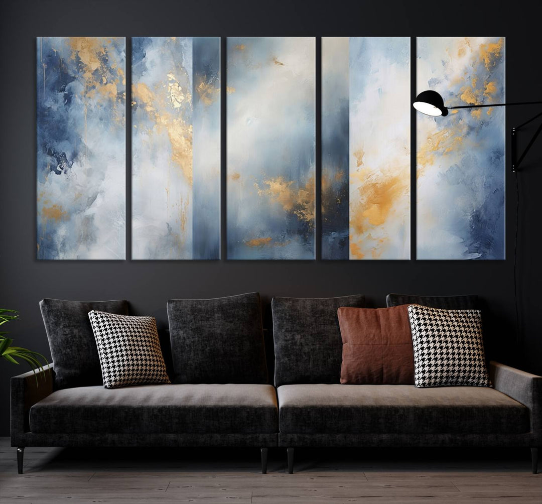 Modern Abstract Wall Art Canvas Print Set