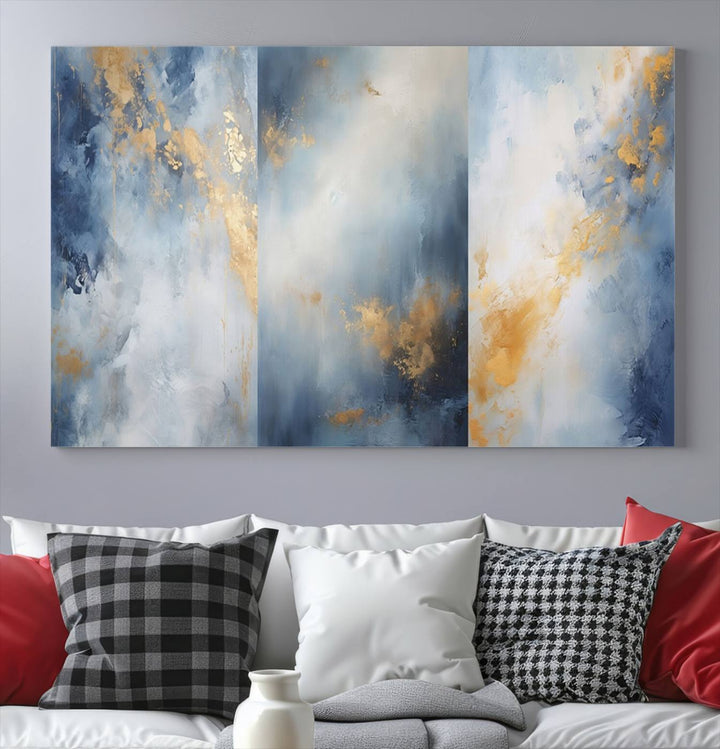 Modern Abstract Wall Art Canvas Print Set