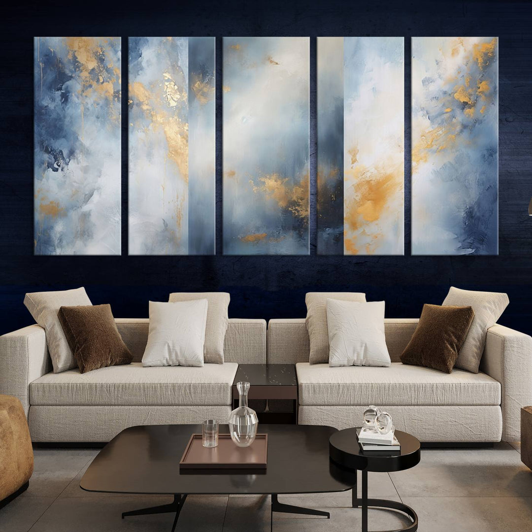 Modern Abstract Wall Art Canvas Print Set