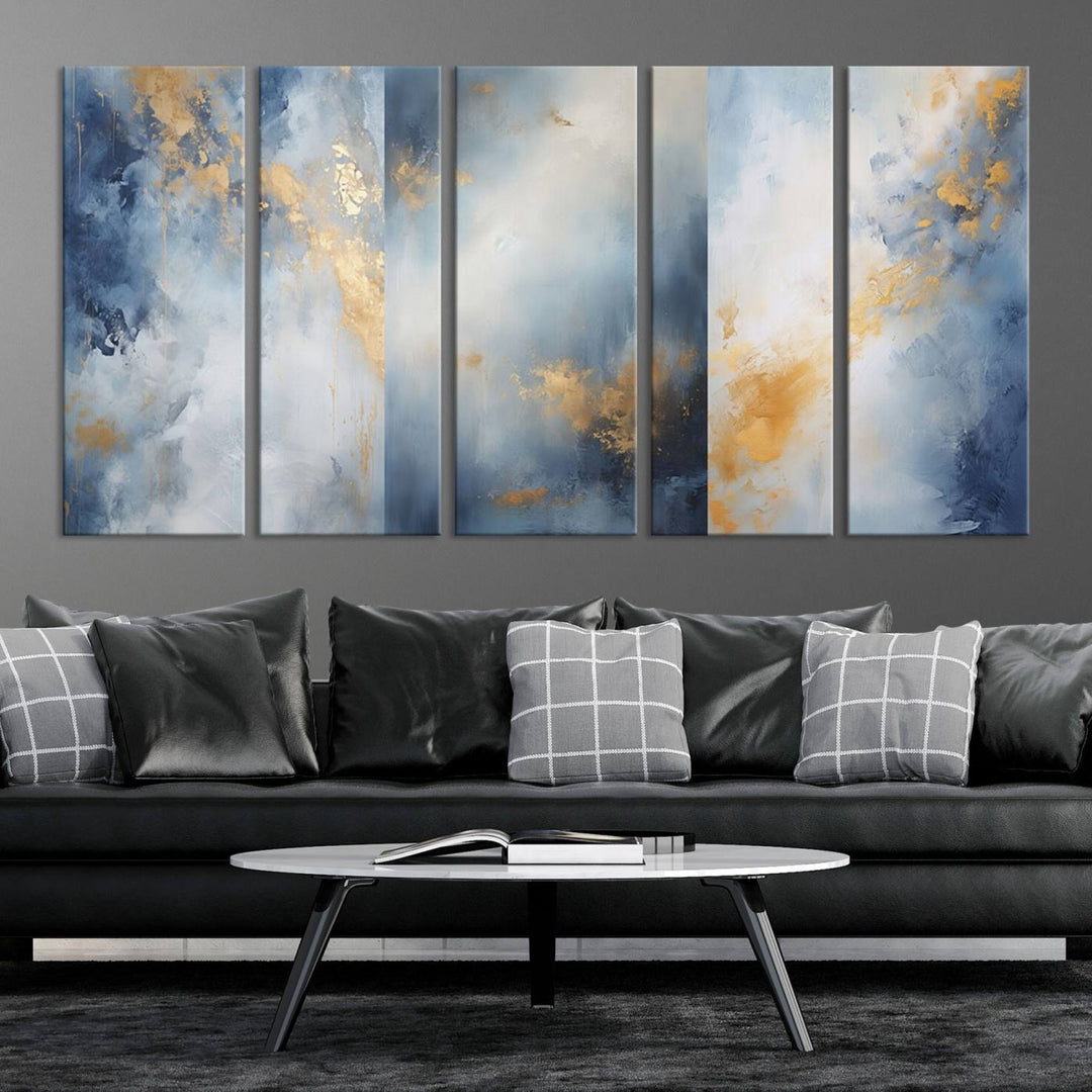 Modern Abstract Wall Art Canvas Print Set