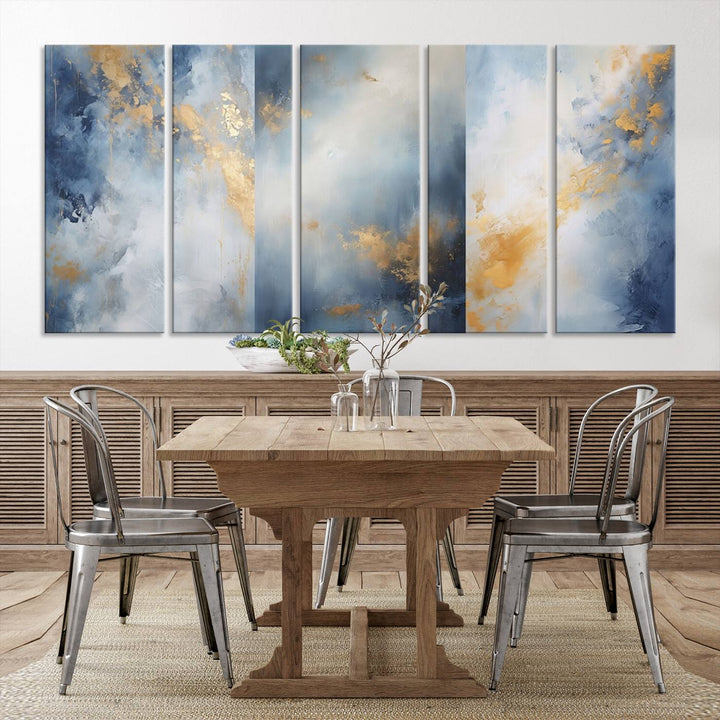 Modern Abstract Wall Art Canvas Print Set