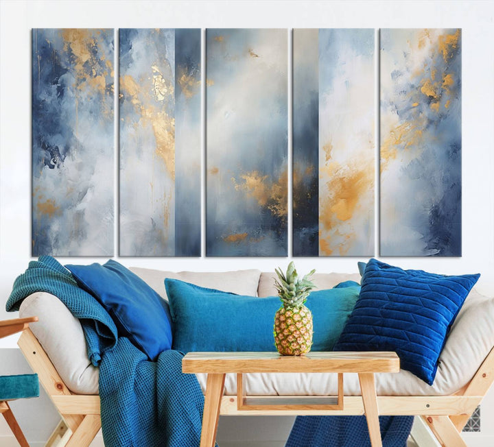 Modern Abstract Wall Art Canvas Print Set