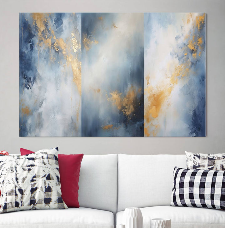 Modern Abstract Wall Art Canvas Print Set