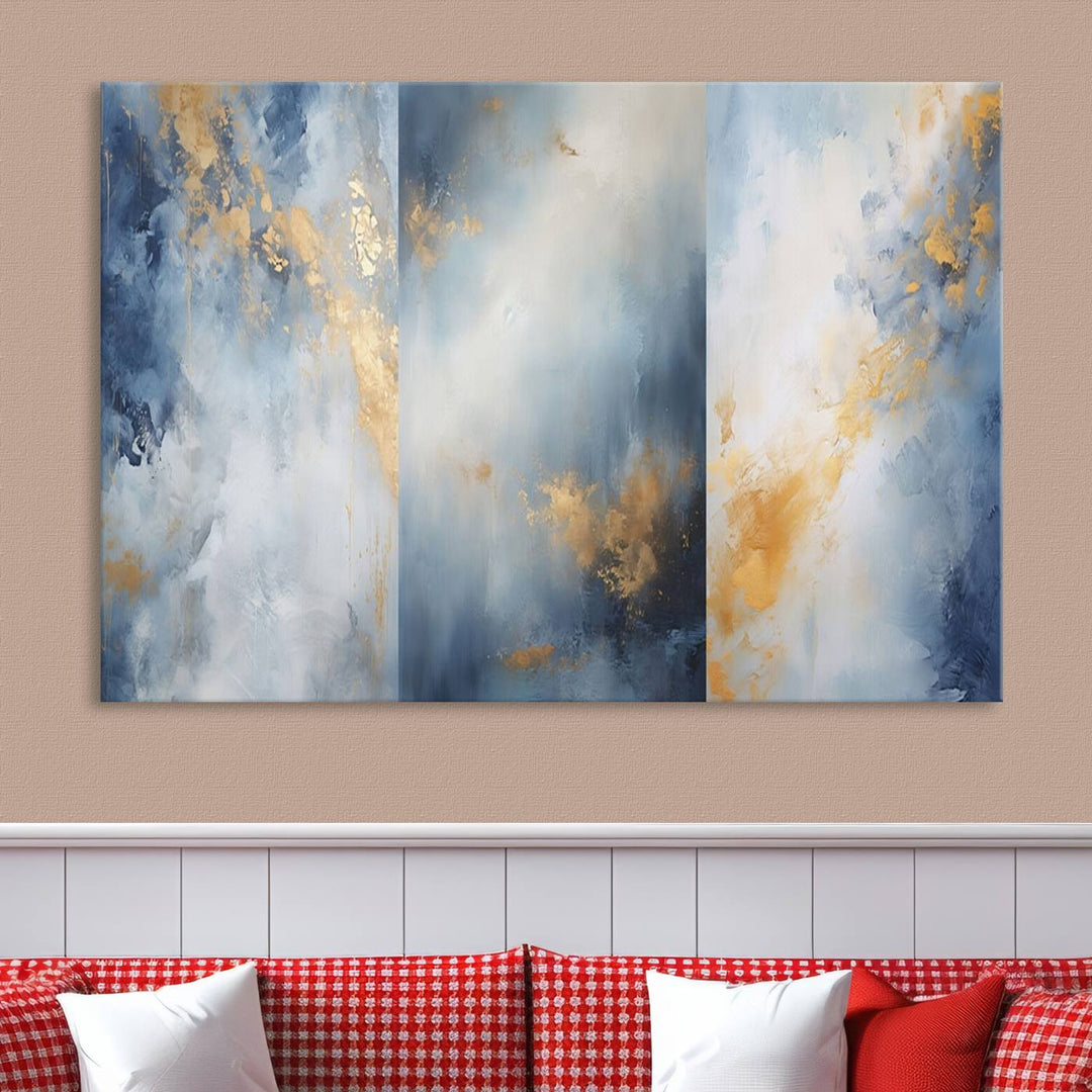 Modern Abstract Wall Art Canvas Print Set