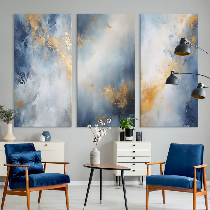 Modern Abstract Wall Art Canvas Print Set