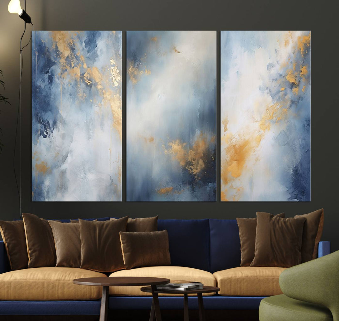 Modern Abstract Wall Art Canvas Print Set