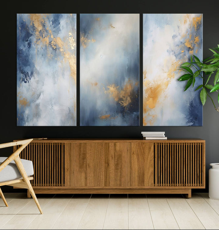 Modern Abstract Wall Art Canvas Print Set