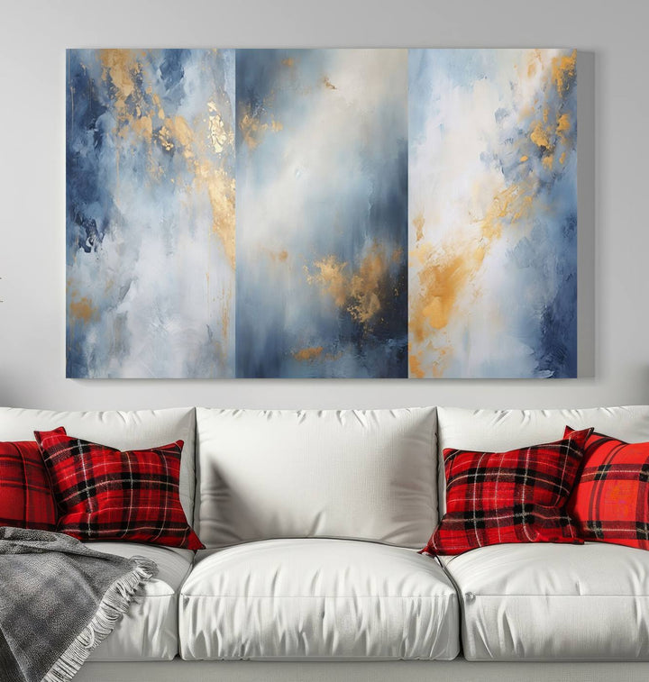 Modern Abstract Wall Art Canvas Print Set