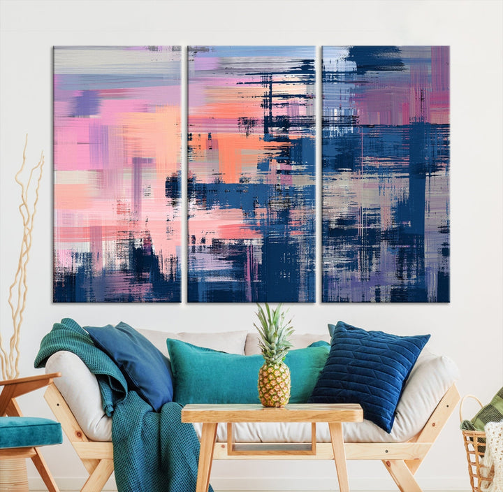 Modern Abstract Wall Art Painting Extra Large Canvas Print for Home Decor