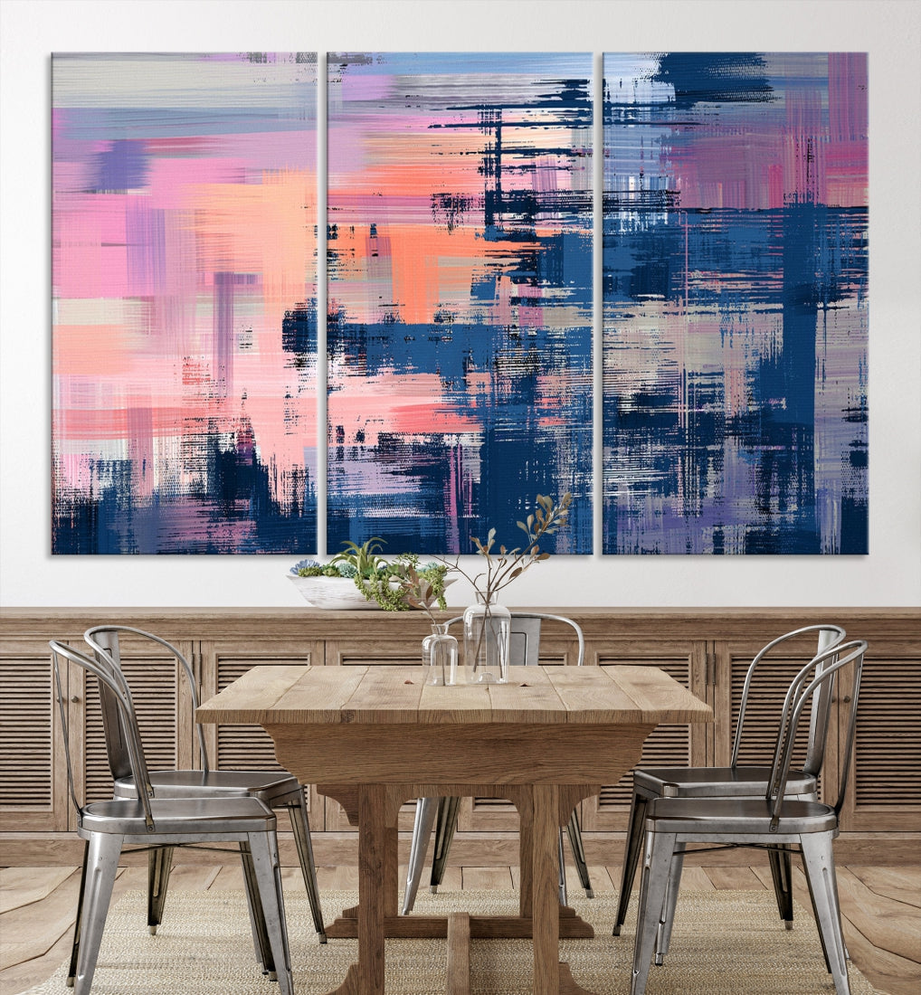 Modern Abstract Wall Art Painting Extra Large Canvas Print for Home Decor