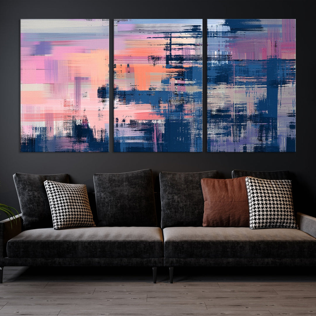 Modern Abstract Wall Art Painting Extra Large Canvas Print for Home Decor