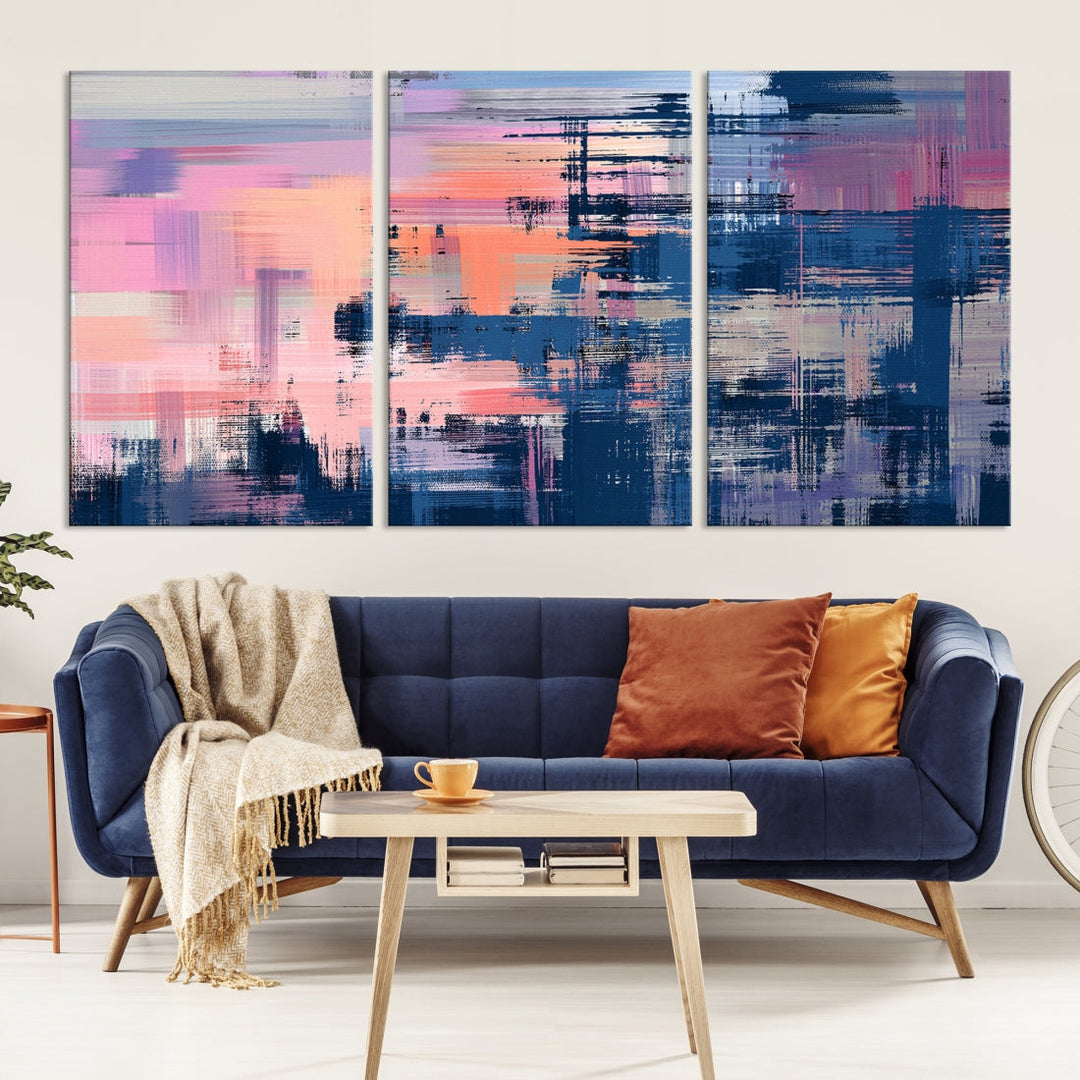 Modern Abstract Wall Art Painting Extra Large Canvas Print for Home Decor