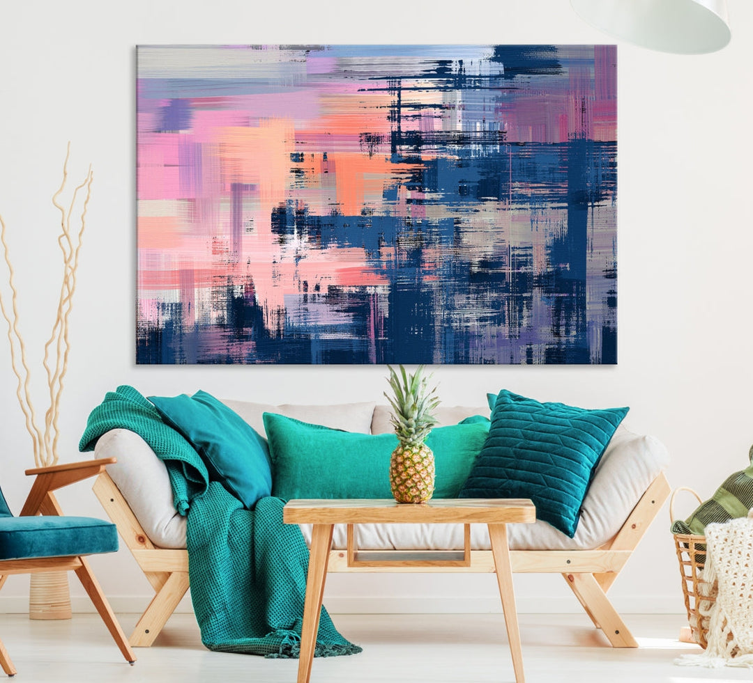 Modern Abstract Wall Art Painting Extra Large Canvas Print for Home Decor