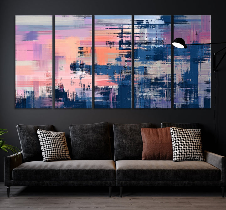 Modern Abstract Wall Art Painting Extra Large Canvas Print for Home Decor