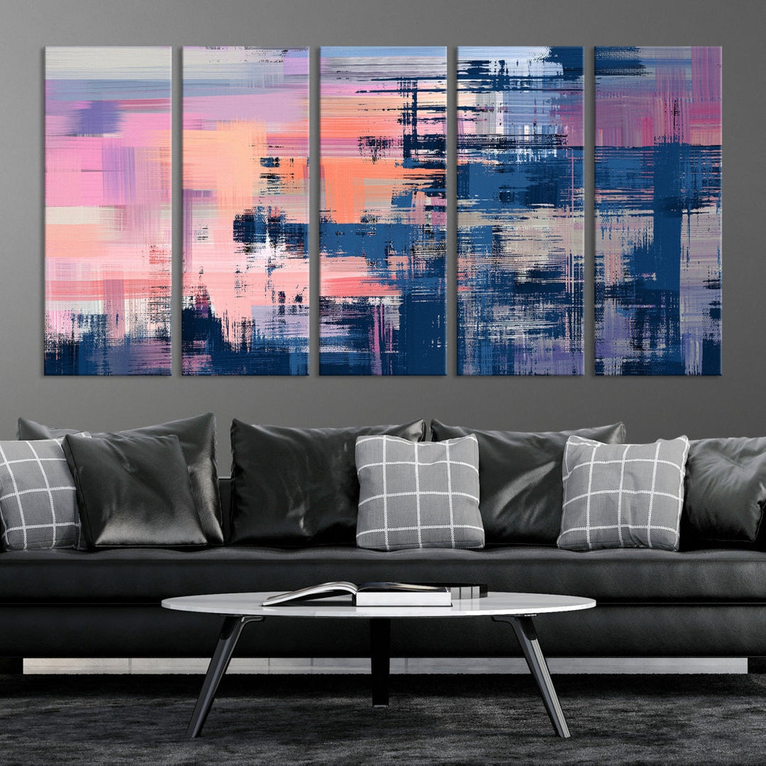 Modern Abstract Wall Art Painting Extra Large Canvas Print for Home Decor