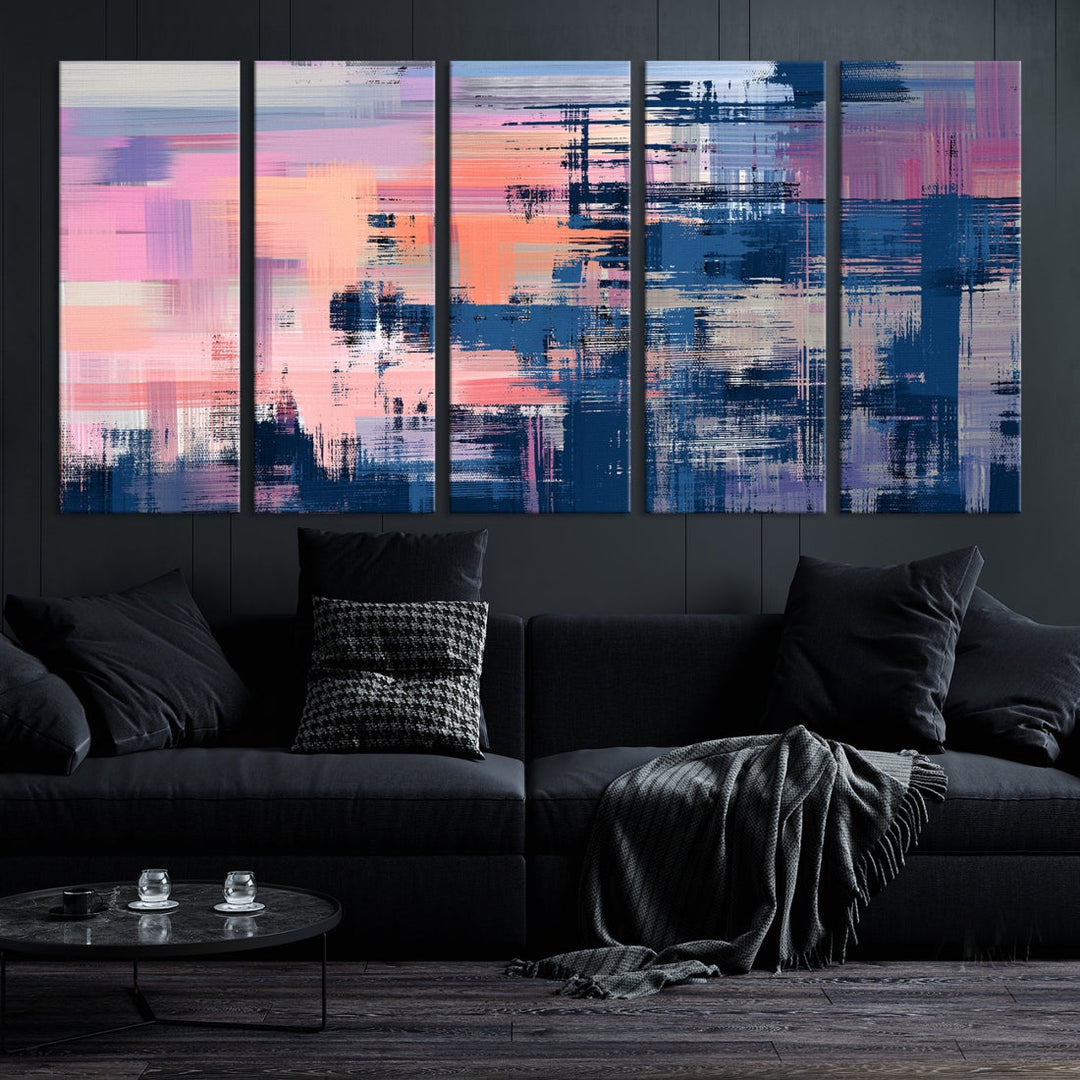 Modern Abstract Wall Art Painting Extra Large Canvas Print for Home Decor