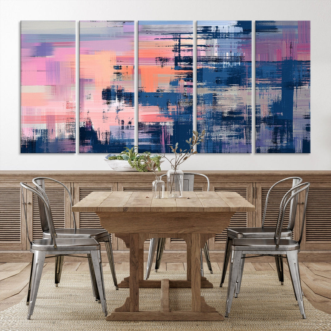 Modern Abstract Wall Art Painting Extra Large Canvas Print for Home Decor