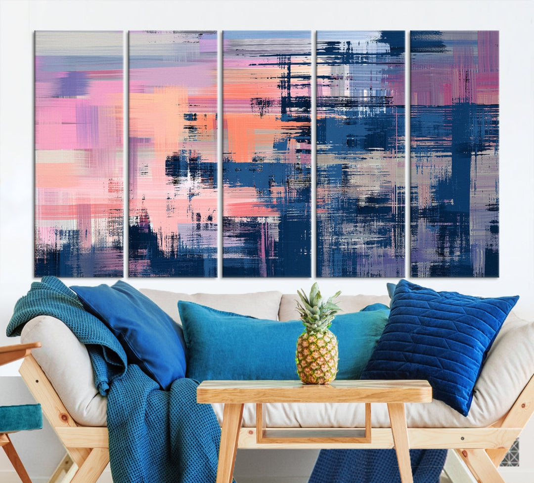 Modern Abstract Wall Art Painting Extra Large Canvas Print for Home Decor