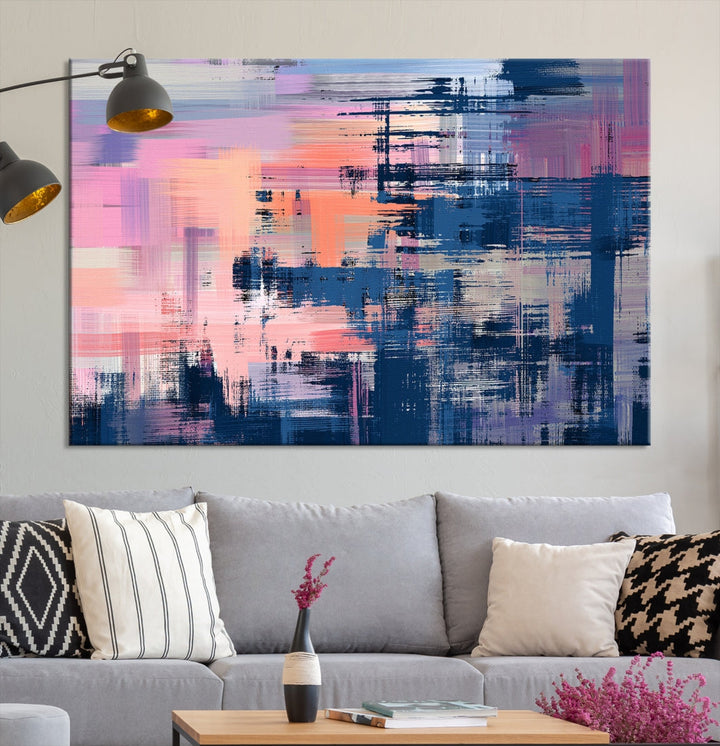 Modern Abstract Wall Art Painting Extra Large Canvas Print for Home Decor