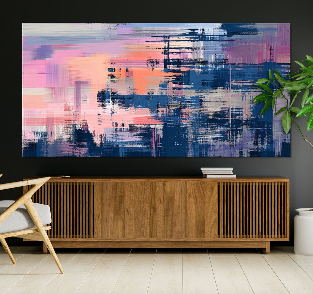 Modern Abstract Wall Art Painting Extra Large Canvas Print for Home Decor