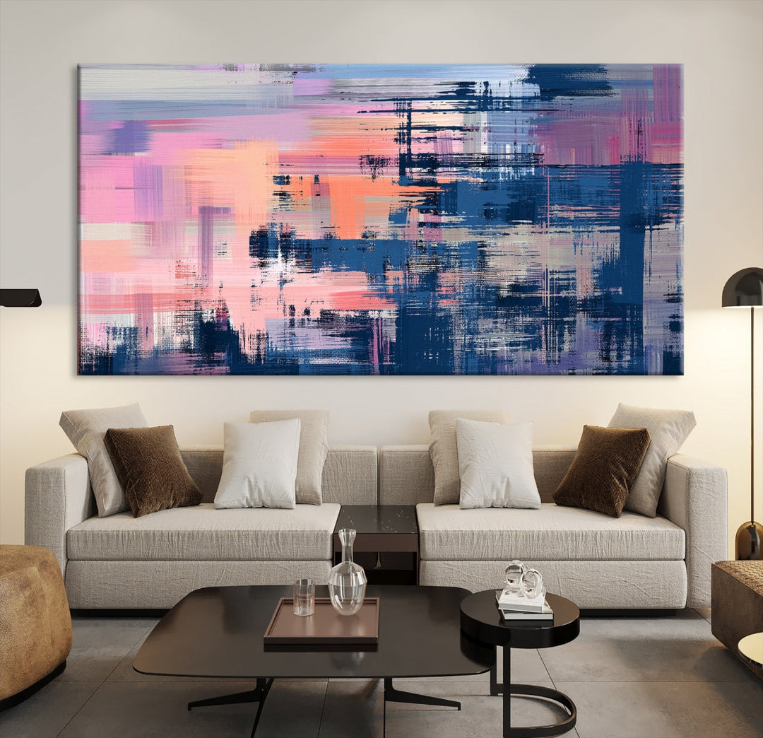 Modern Abstract Wall Art Painting Extra Large Canvas Print for Home Decor