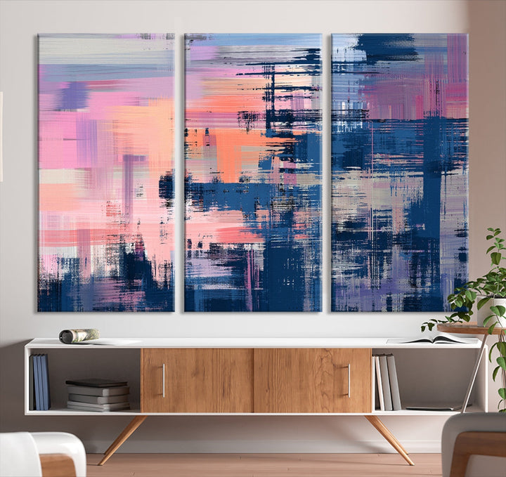 Modern Abstract Wall Art Painting Extra Large Canvas Print for Home Decor